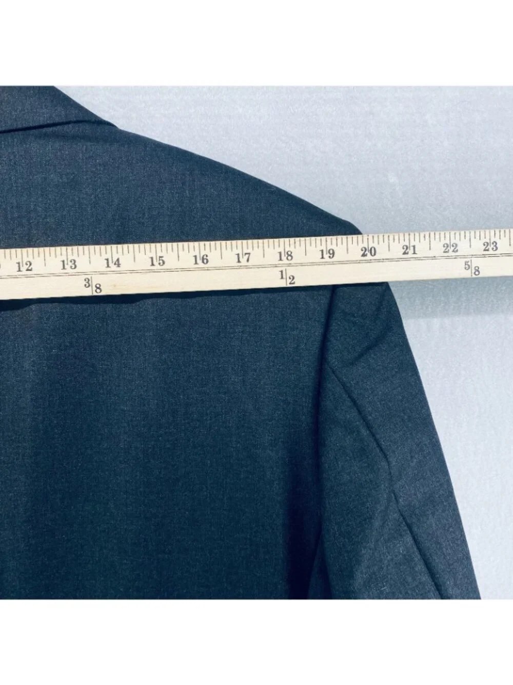 Hickey Freeman x Loro Piana Blazer Mens 42L Gray Wool Sport Coat Jacket Wedding